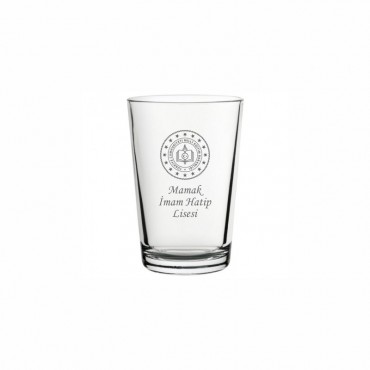 MEB Logolu Okullara Özel Klasik Su Bardağı