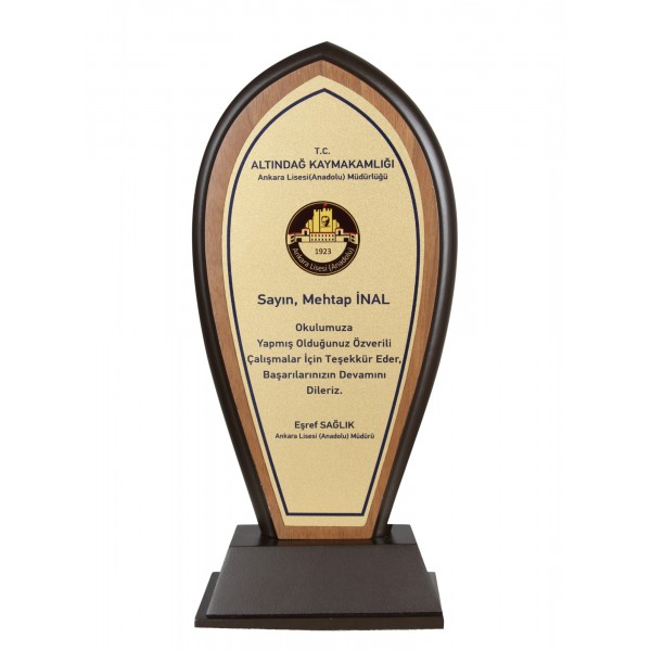 Ahşap Plaket Ahşap Plaket