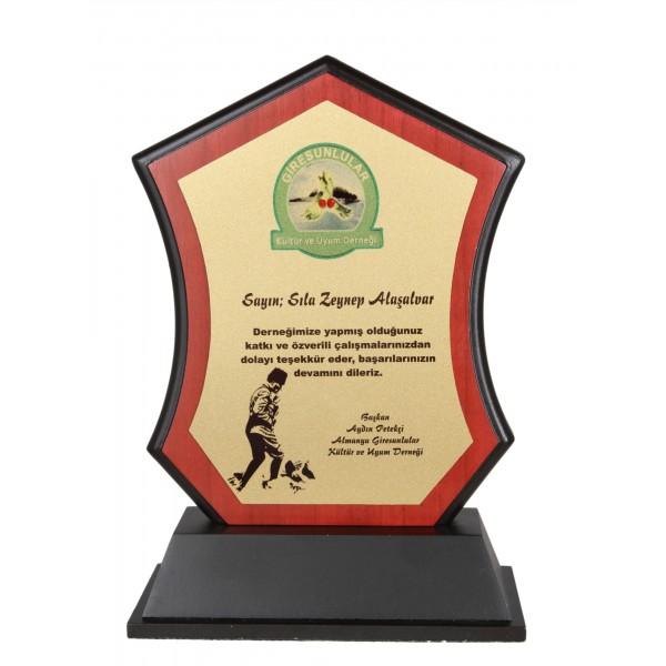 Ahşap Plaket  Ahşap Plaket