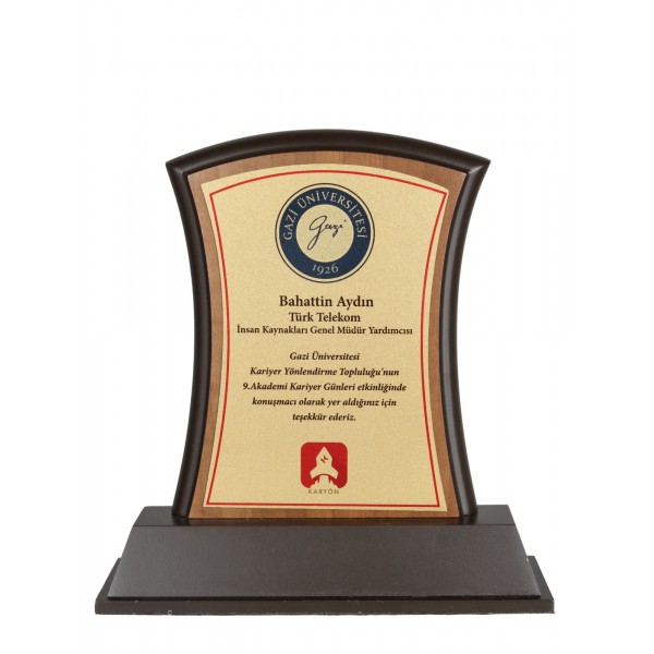 Ahşap Plaket Ahşap Plaket