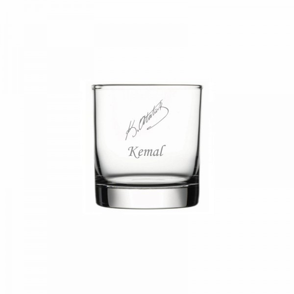 ATA İmzalı Viski Kadehi ATA İmzalı Viski Kadehi