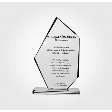 Kristal Plaket Kristal Plaket...