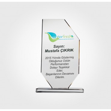 Kristal Plaket Kristal Plaket...