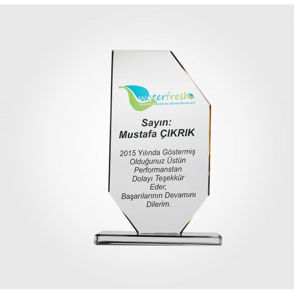 Kristal Plaket Kristal Plaket