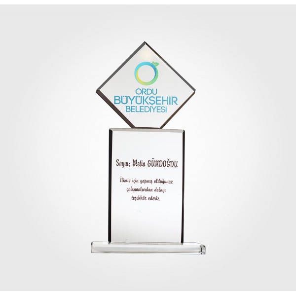 Kristal Plaket Kristal Plaket