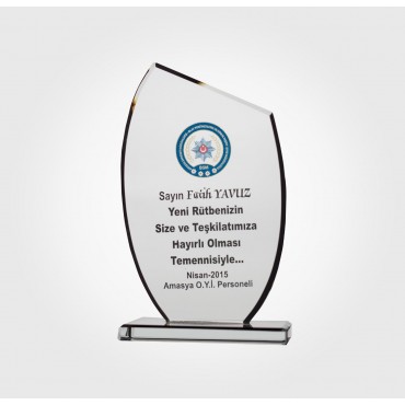 Kristal Plaket Kristal Plaket...