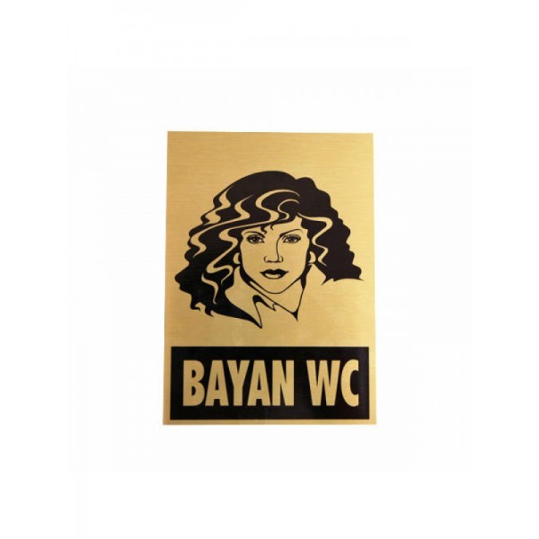 Bay & Bayan WC Levhası Bay & Bayan WC Levhası