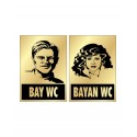 Bay & Bayan WC Levhası
