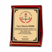 Altın 15x20 Metal Plaket Altın 15x20 Metal Pl...