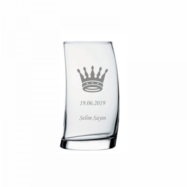 Kral Taçlı Bira Bardağı Kral Taçlı Bira Bardağı